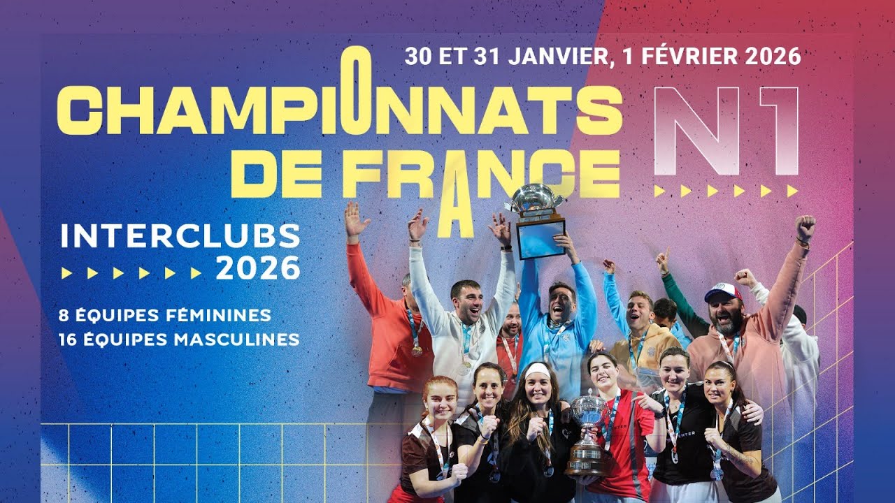 Finale dames - Piste 3 - Championnats de France 2026 - Interclubs Nationale 1