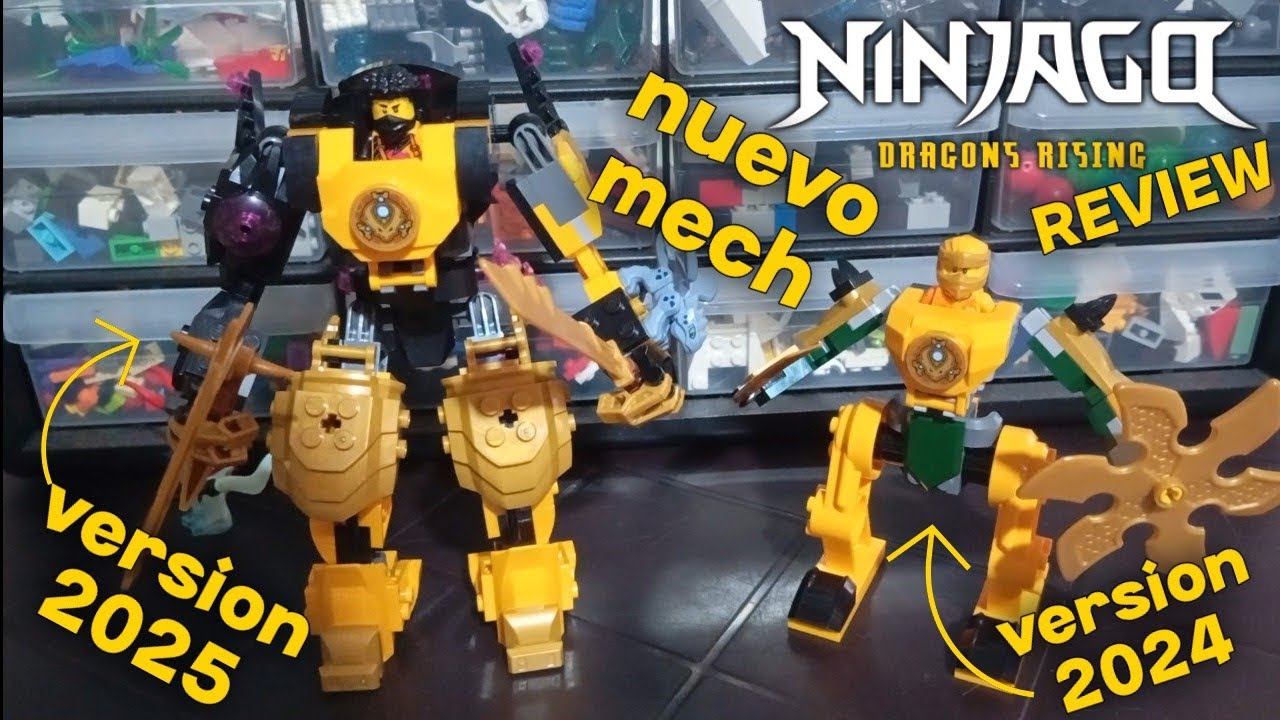 Lego Ninjago Review: 71839 Mech de Batalla Spinjitzu de Arin 