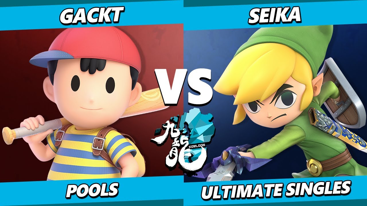 Kowloon 9 - Gackt (Ness) Vs. Seika (Toon Link) Smash Ultimate - SSBU