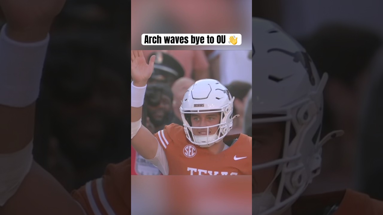Arch Manning & Texas upset No. 6 OU 👀