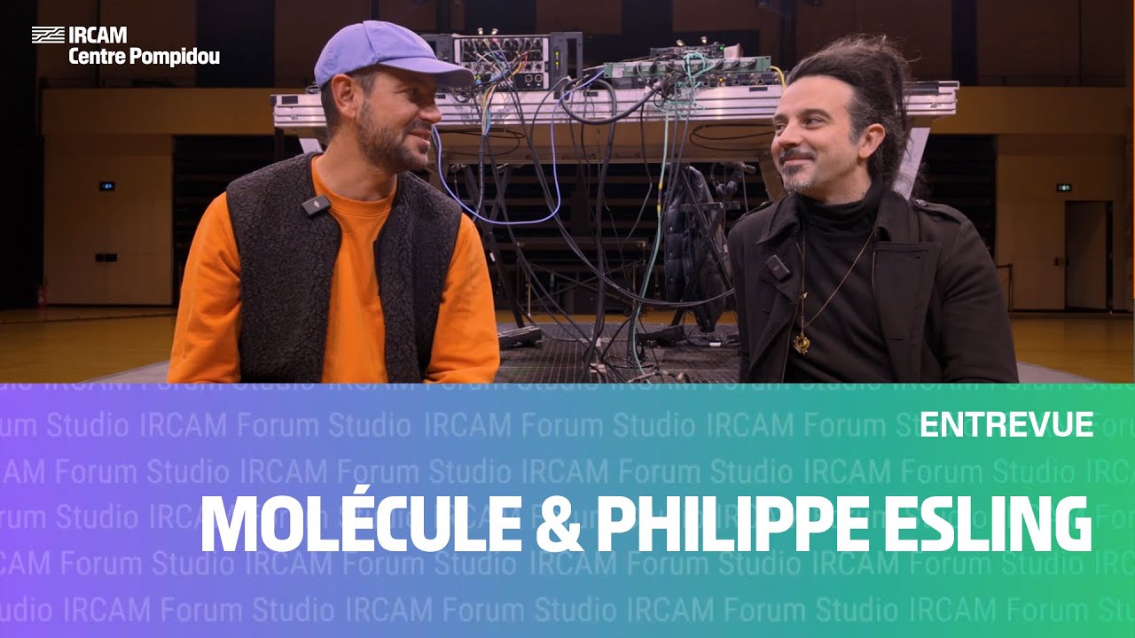 L'artiste Molécule & le chercheur Philippe Esling / Entrevue