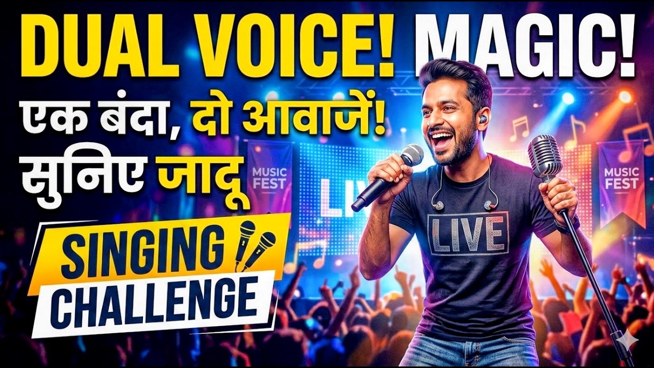 Funny Jokes  And MagicaL Voice / Male Singer with 2 VOICES! Boy & Girl Singing + Comedy Jokes! 😂🔥