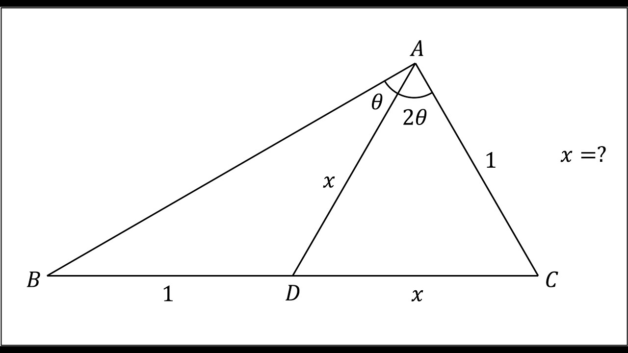 An interesting geometry problem | Geometry | 50