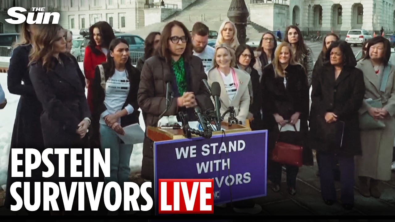 LIVE: Epstein survivors demand &lsquo;justice without expiry&rsquo; in news conference