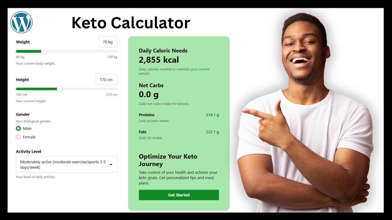 How to Create Keto Calculator in WordPress [QUICK GUIDE]