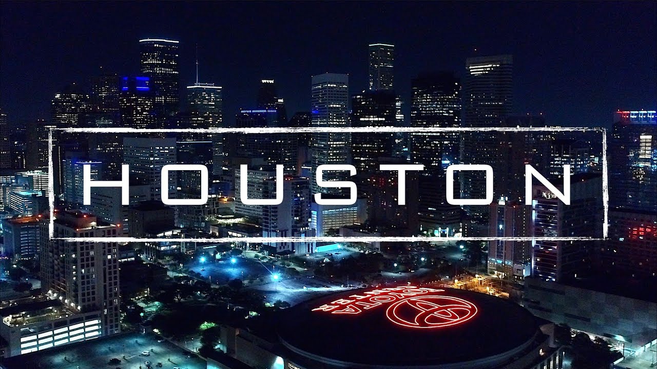 Houston By Night | 4K Drone Footage