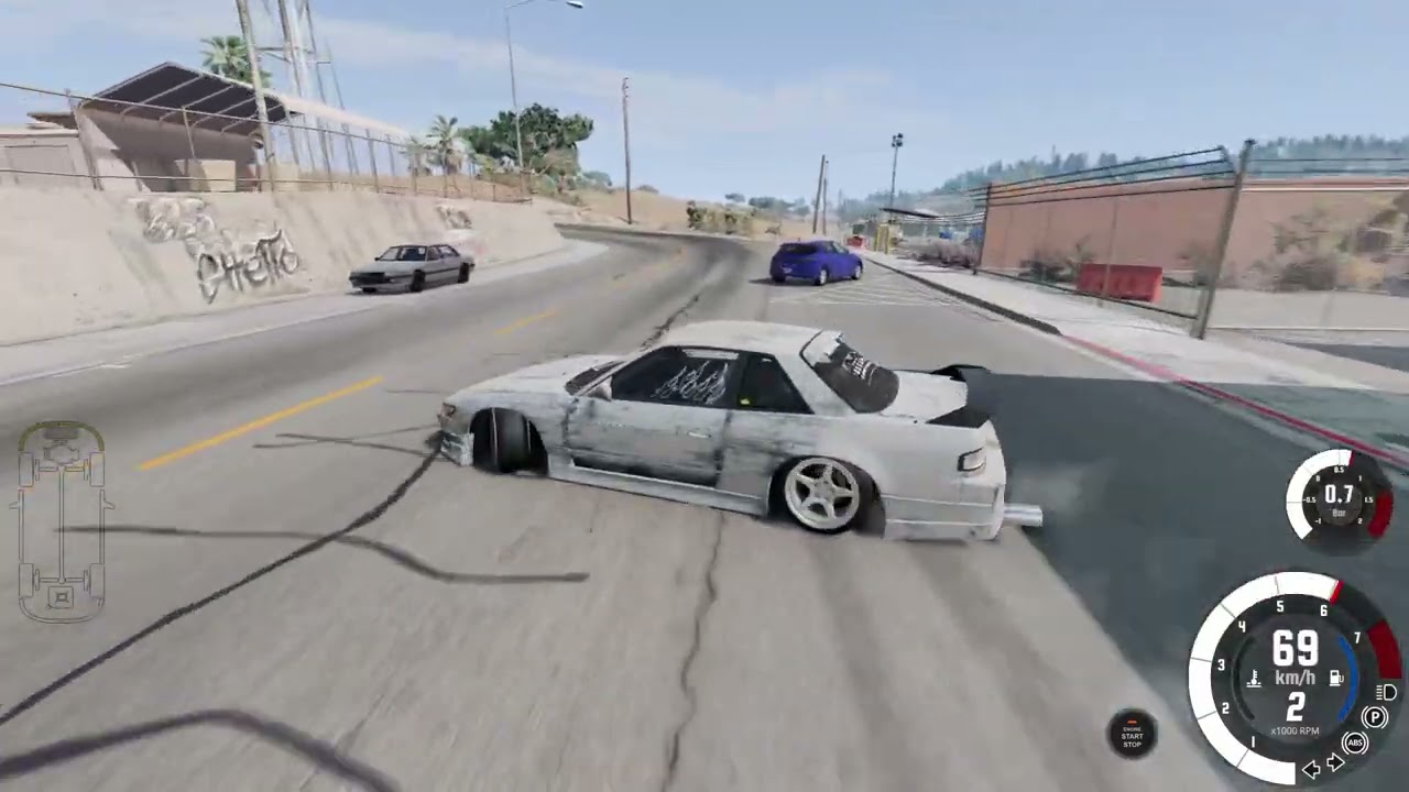 beamng drive nissan silvia s13 mod