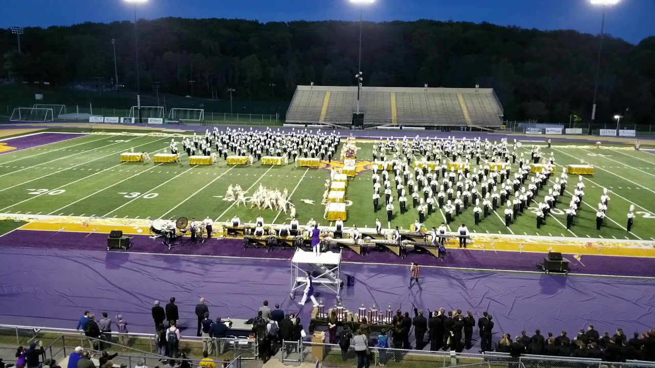 WCU Incomparable Golden Rams Marching Band - USBands Exhibition (10/21/2017)