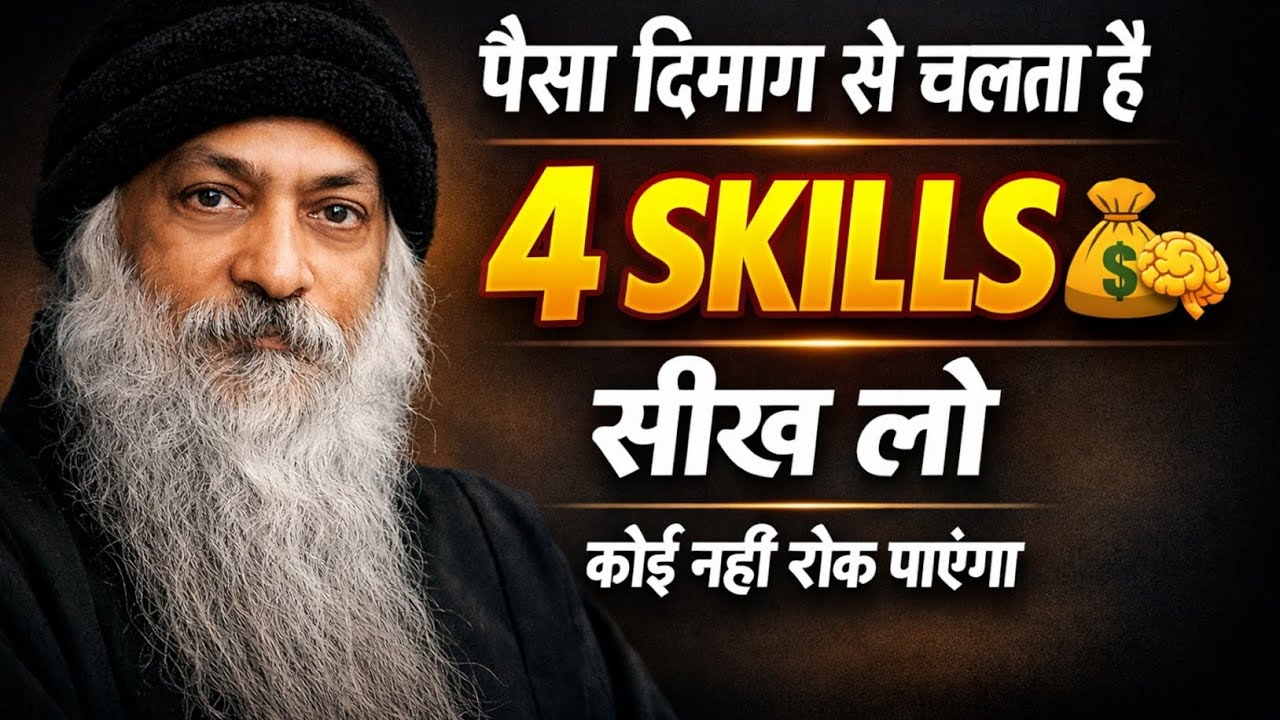 पैसा कमाना नहीं बनाना सीखो money earning Skills osho motivation 💪 