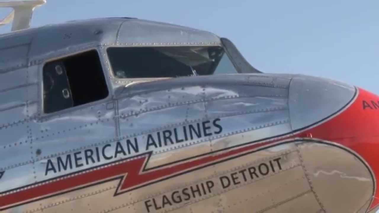 Flight on American Airlines DC-3