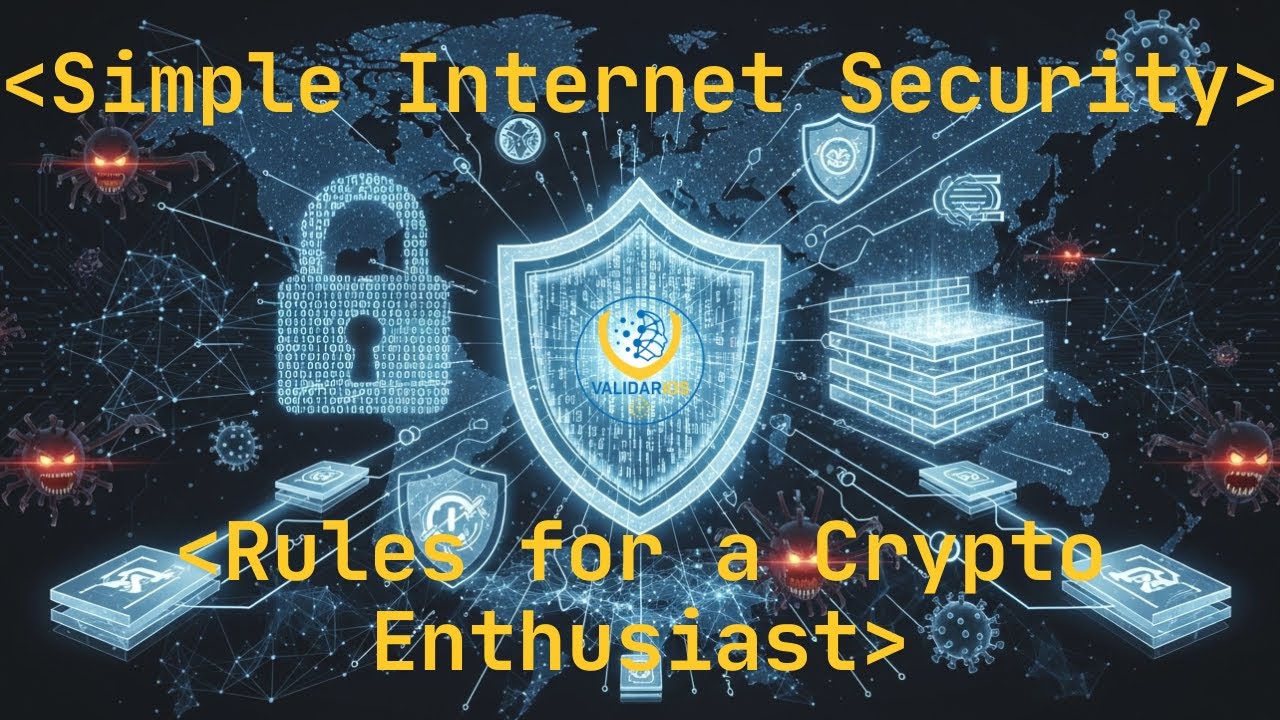 Simple Internet Security Rules for a Crypto