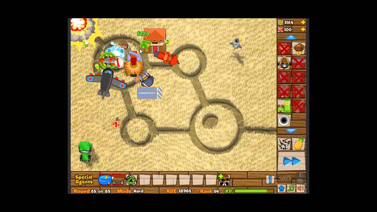BTD5 - Bloons Tower Defense 5 - Special Mission - There Can Be Only One - NAPS & NLL - HD