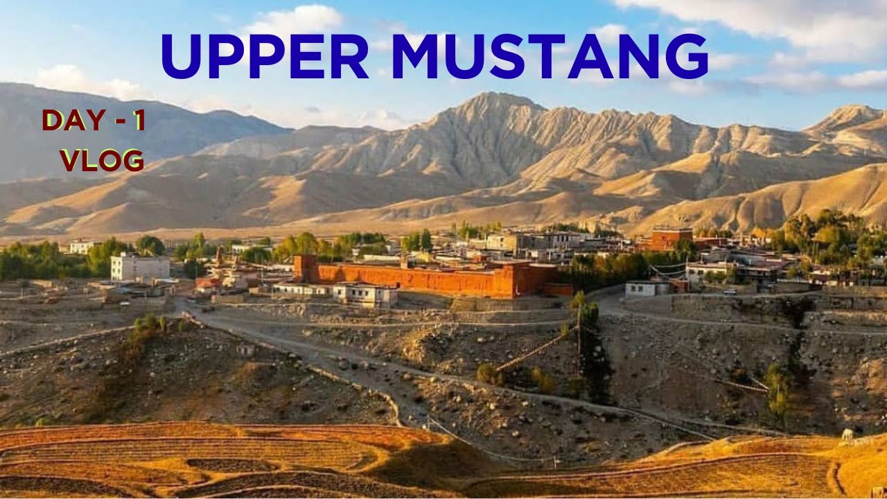 Upper mustang vlog day - 1 || Journey to upper mustang from ktm by bus || With Family | at one Point