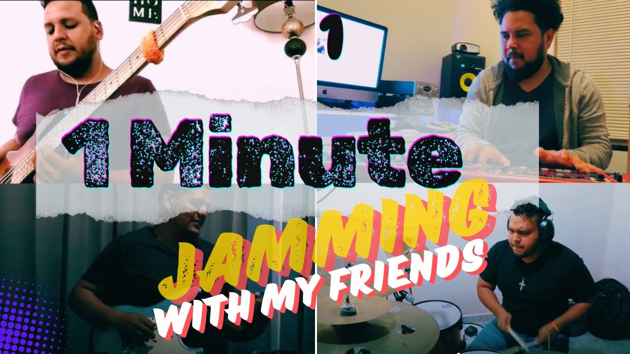1 minute Jamming Time With  My FRIENDS 🤯🤯