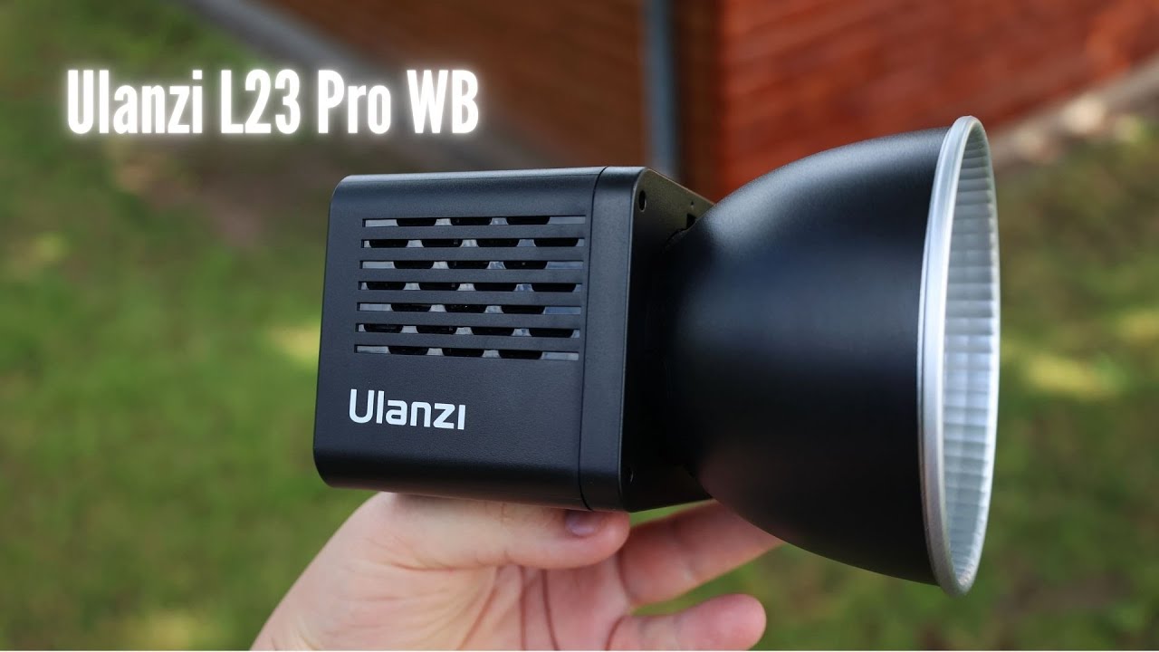 Ulanzi L23 Pro WB | Prezentacja - kompaktowa lampa do domowego studia!