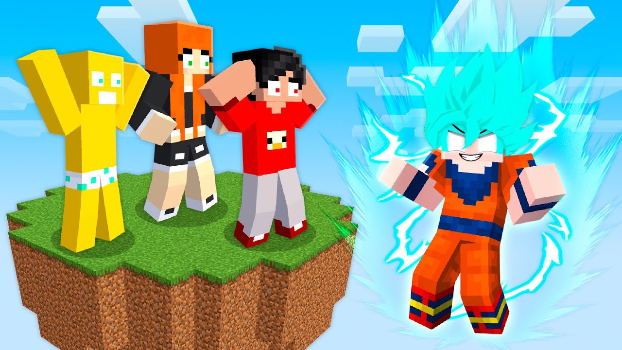 Fiquei Muito Forte em Apenas uma Ilha Minecraft!