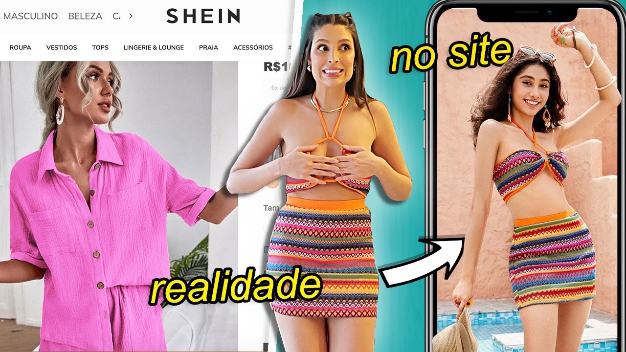 PROVANDO *TODAS* AS COMPRAS DA SHEIN | Julia Tedesco