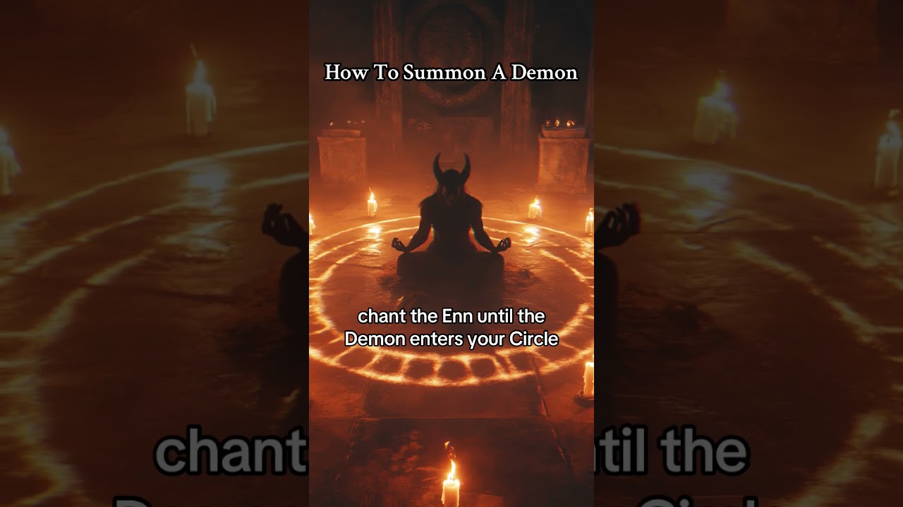 P.1 How To Summon A Demon. #goetia #deitywork #deityworship #demonolatry #lefthandpath