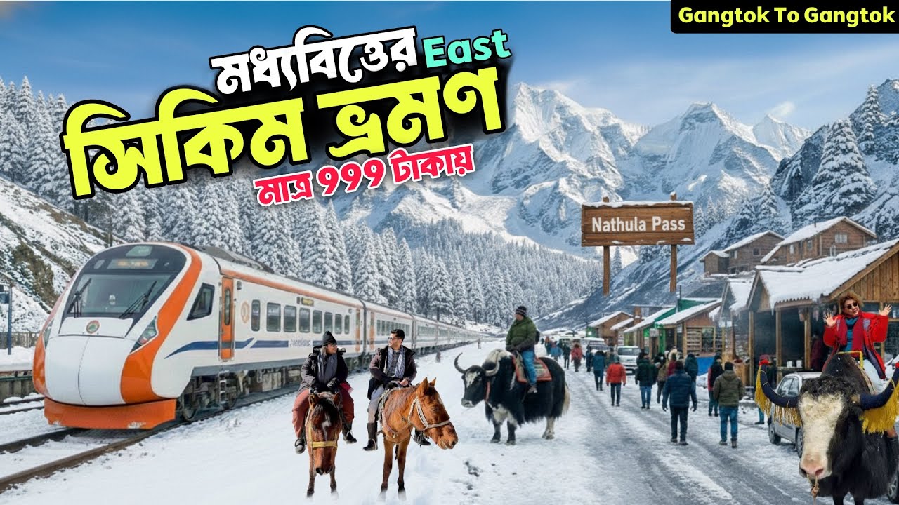 East Sikkim Tour Guide | Sikkim Tour | Nathula Pass Sikkim | Sikkim Tour Package | সিকিম ভ্রমণ 