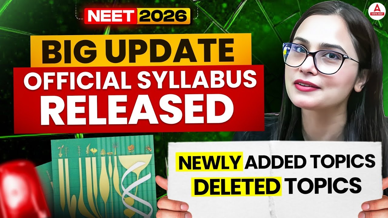 NEET 2026 Official Syllabus Released | NMC Official Big Update | Dr. Gargi Singh