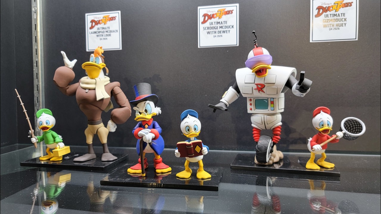 Toy Fair 2026 NECA Walkthrough Teenage Mutant Ninja Turtles Muppets Sesame Street DuckTales!