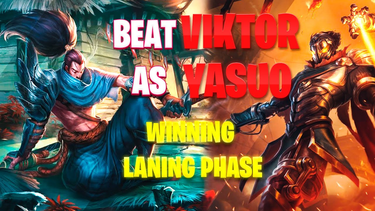 Yasuo VS Viktor | How to beat Yasuo as Viktor | Tips And Counters for Laning Phase