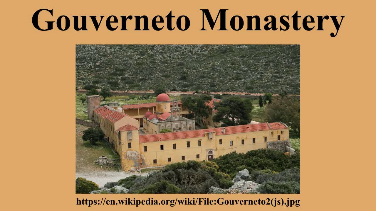 Gouverneto Monastery