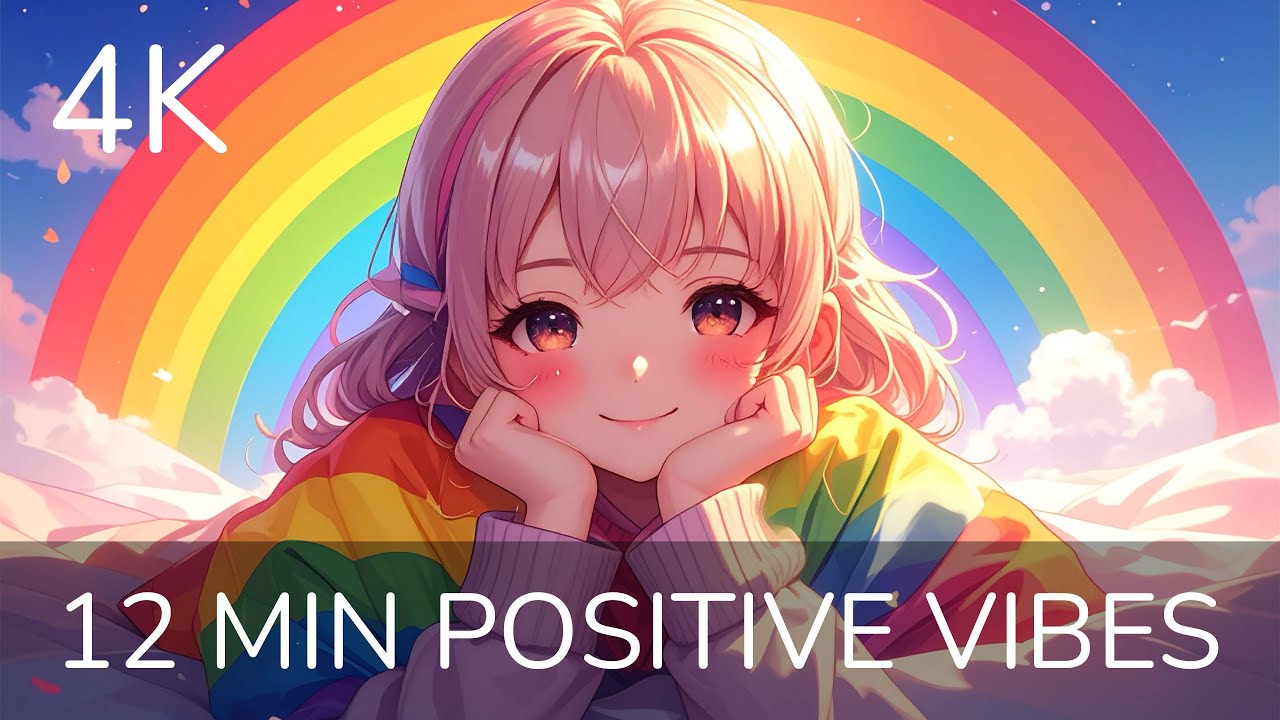 12-Minute Joyful 4K Slideshow: Uplifting Visuals & Positive Energy Music ✨