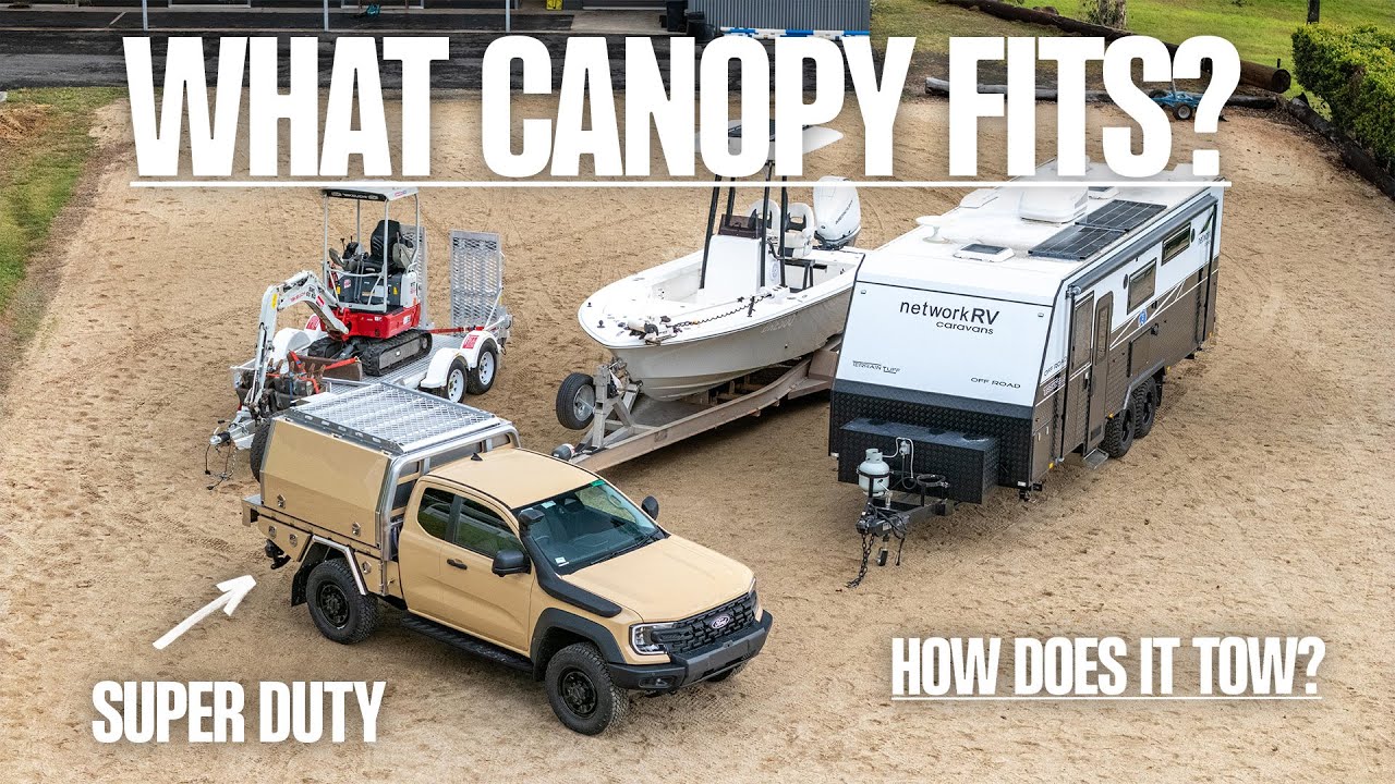 What Size Canopy Fits the Ranger Super Duty? Tow Test Included!