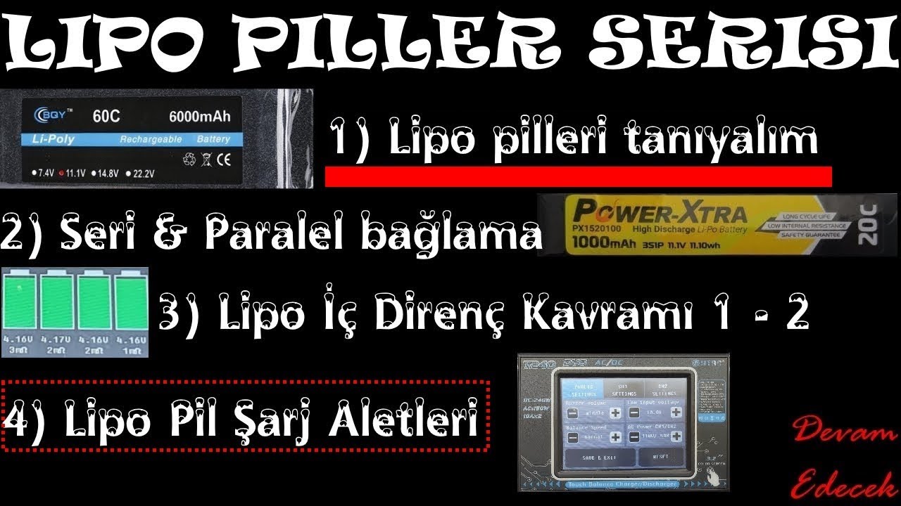 Lipo Şarj Aletlerine genel bakış (HTRC T240 DUO incelemesi)