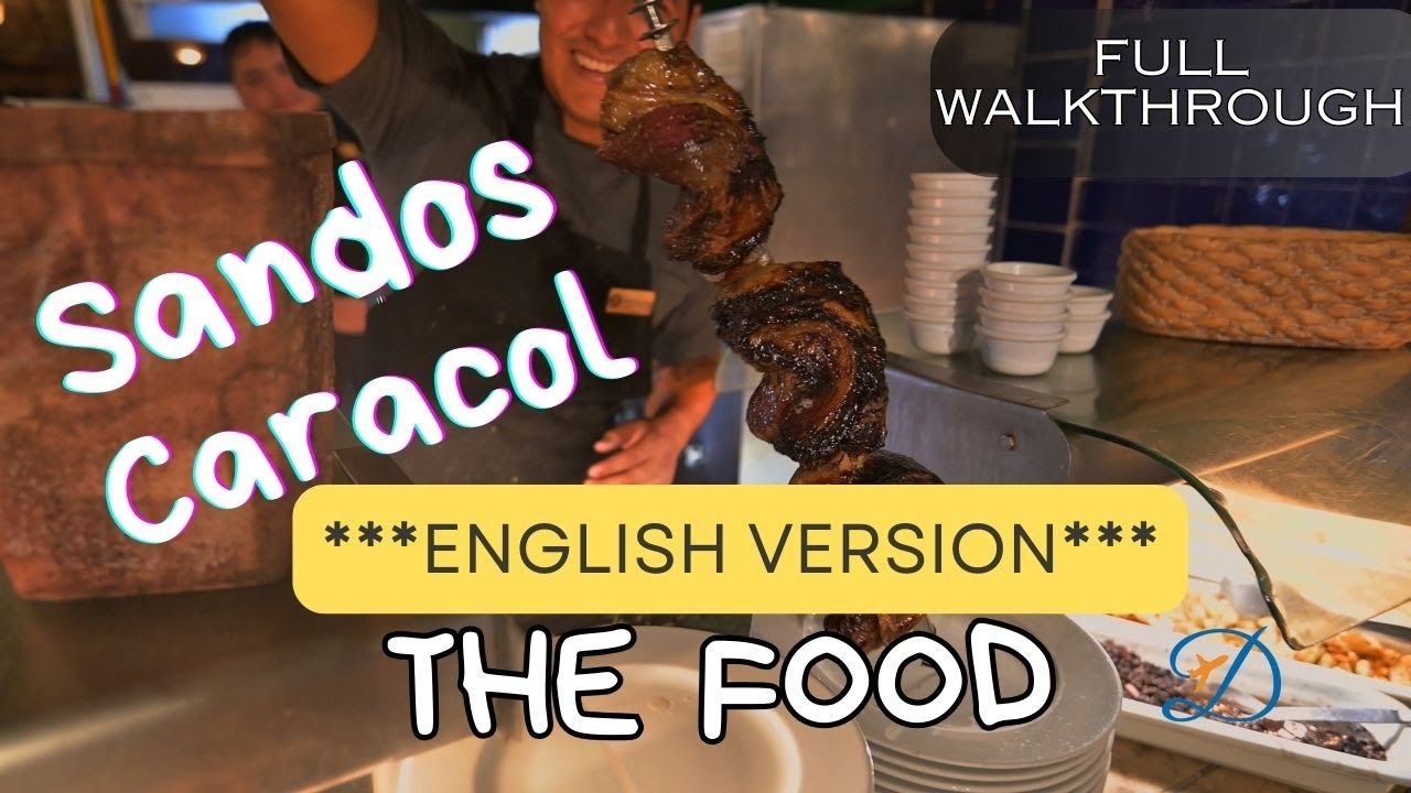 Вся еда Sandos Caracol 🔥🔥 Все включено🍗 🍤