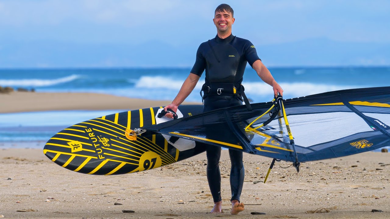 Windsurfing... and Things Got Slightly Out of Control!🤣