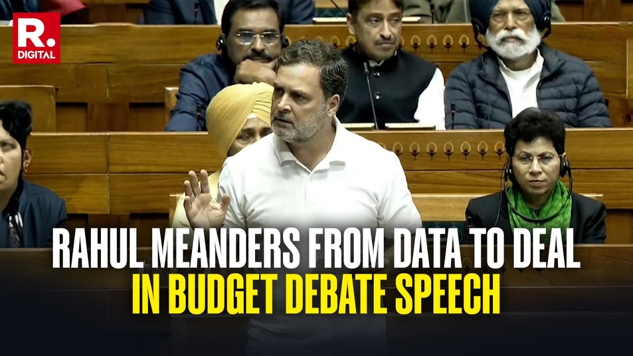 Budget Session: 'US Will Decide Where We Buy Our Oil From,' Says Rahul Gandhi | Full Speech