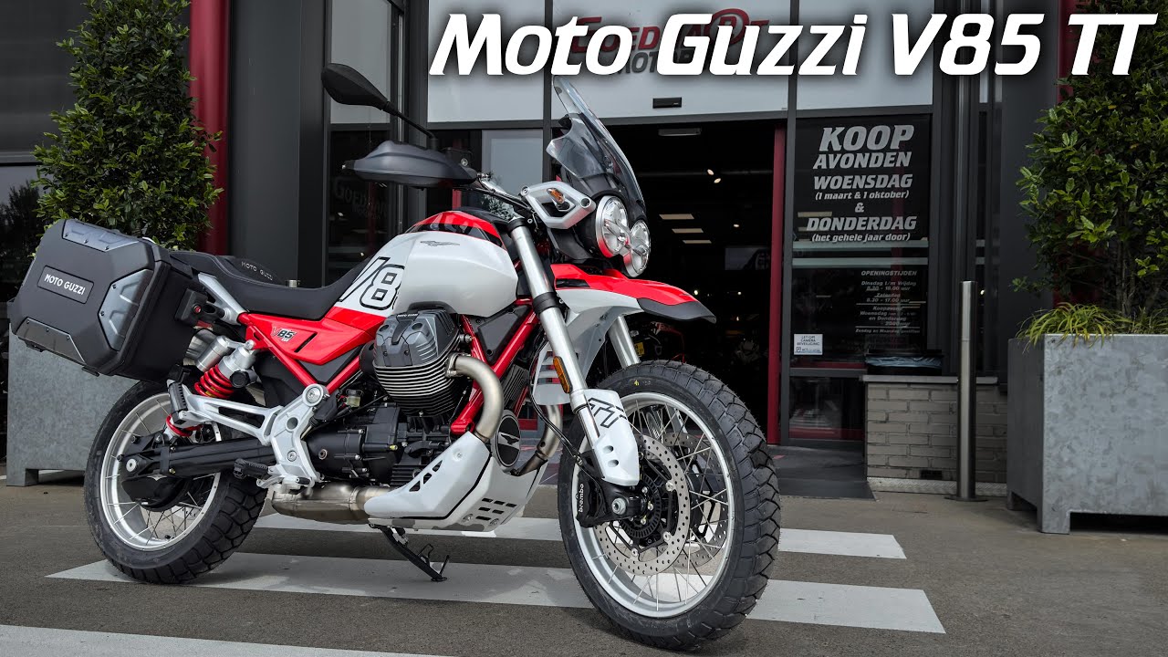 2024 Moto Guzzi V85 TT | Sound | Walkaround