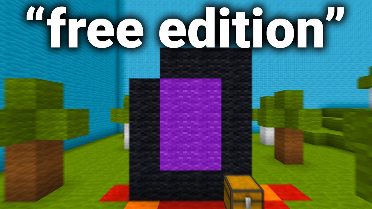 Minecraft Free Edition Speedrun WORLD RECORD (1:19)