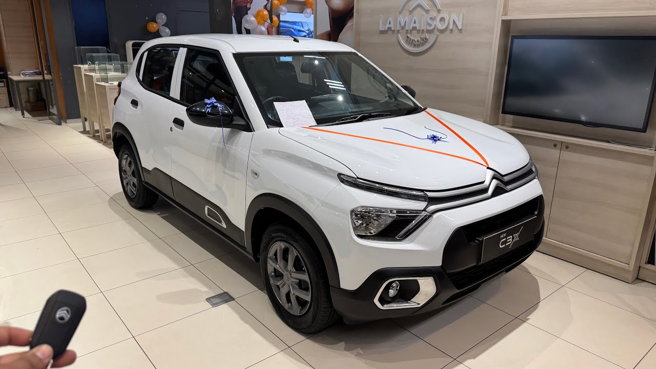 (🔥Base Model)❤️2026 Citroen C3X Live Base Model 1.2L Petrol Accessories Version😍Features & Price✅