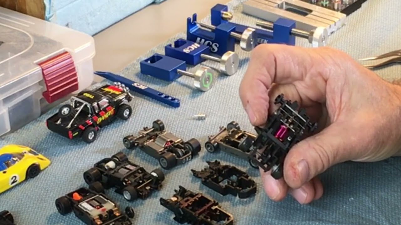 My Favorite Parts - Episode 2 - Popular HO Slot Car Chassis and the Guide Pins