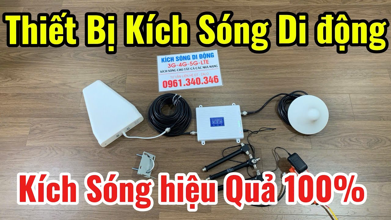 Máy Kích Sóng Điện Thoại 3G 4G 5G LTE GIÁ RẺ - KHẮC TINH Của Sóng Yếu, Sóng Kém, Sóng Chập Chờn