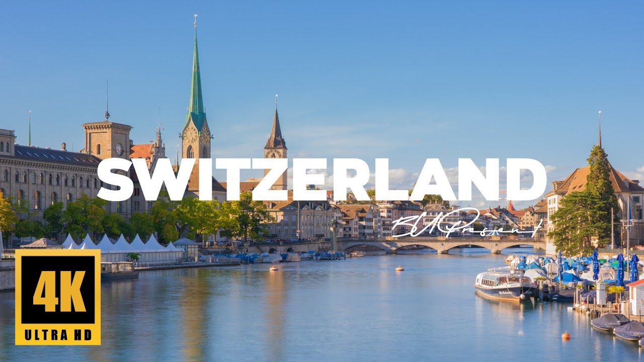 Switzerland Beautiful And Clean Country In 4K Video ULTRA HD 60FPS