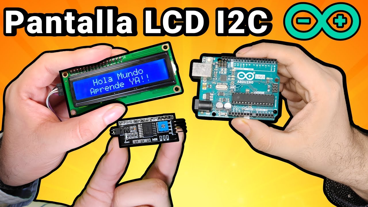 🔷 Aprende a usar Pantalla LCD I2C con Arduio