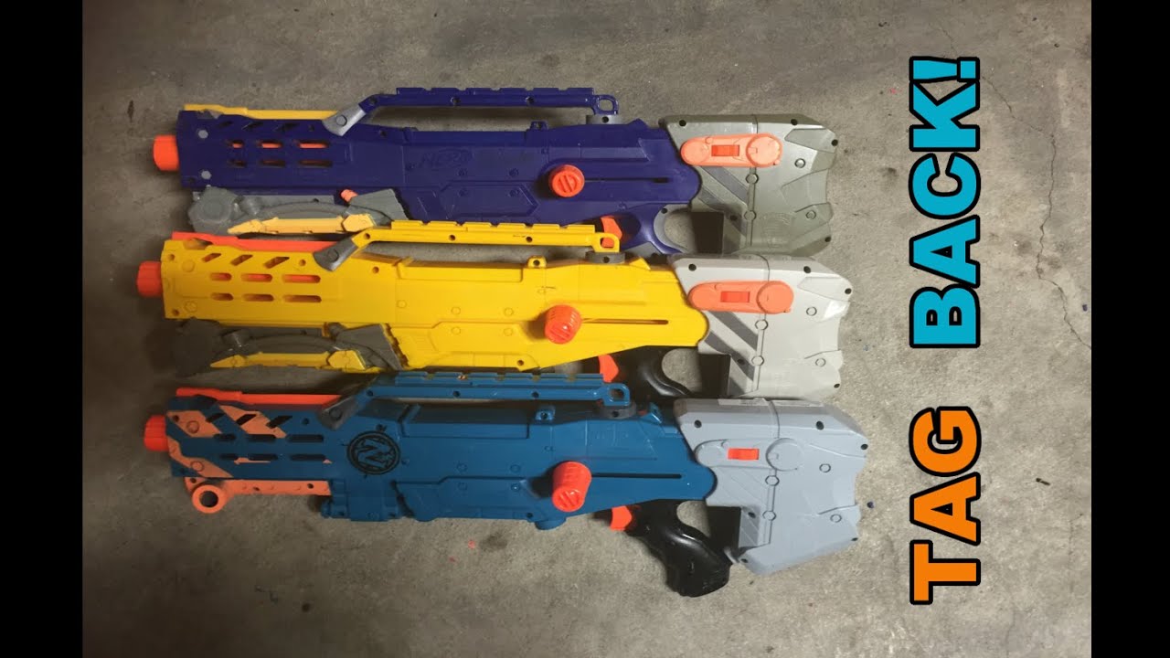 TAG BACK! - The Nerf N-Strike Longshot CS-6 | Walcom S7