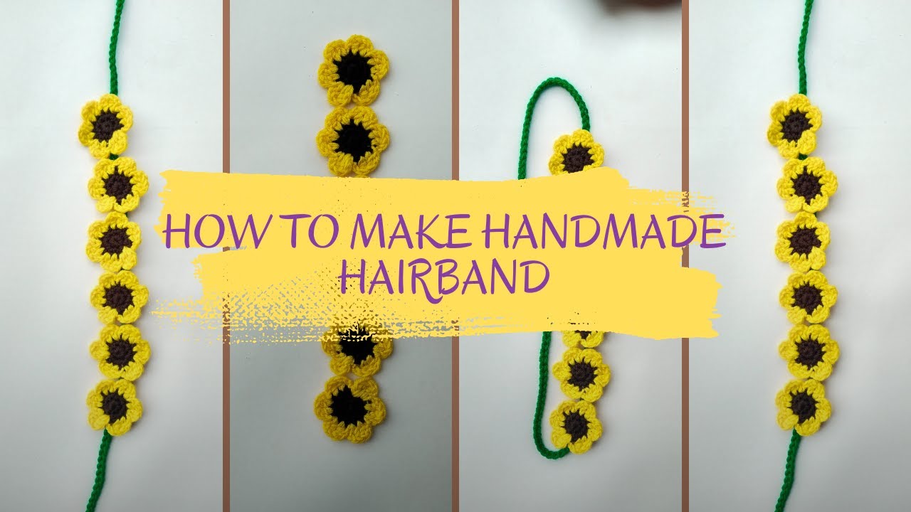 How to make handmade hairband with simple and beautiful design 🥰💞