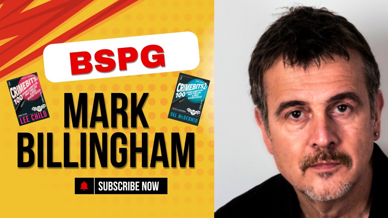 An interview with Mark Billingham - BSPG w/ Crimebits, 25 Years of Tom Thorne, Writing and more.