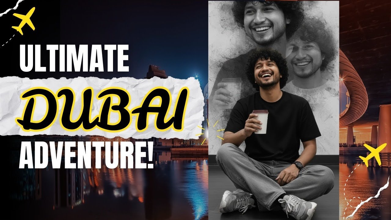 DUBAI, United Arab Emirates in DJI Osmo Pocket 3, 8K ULTRA HD HDR 60 FPS