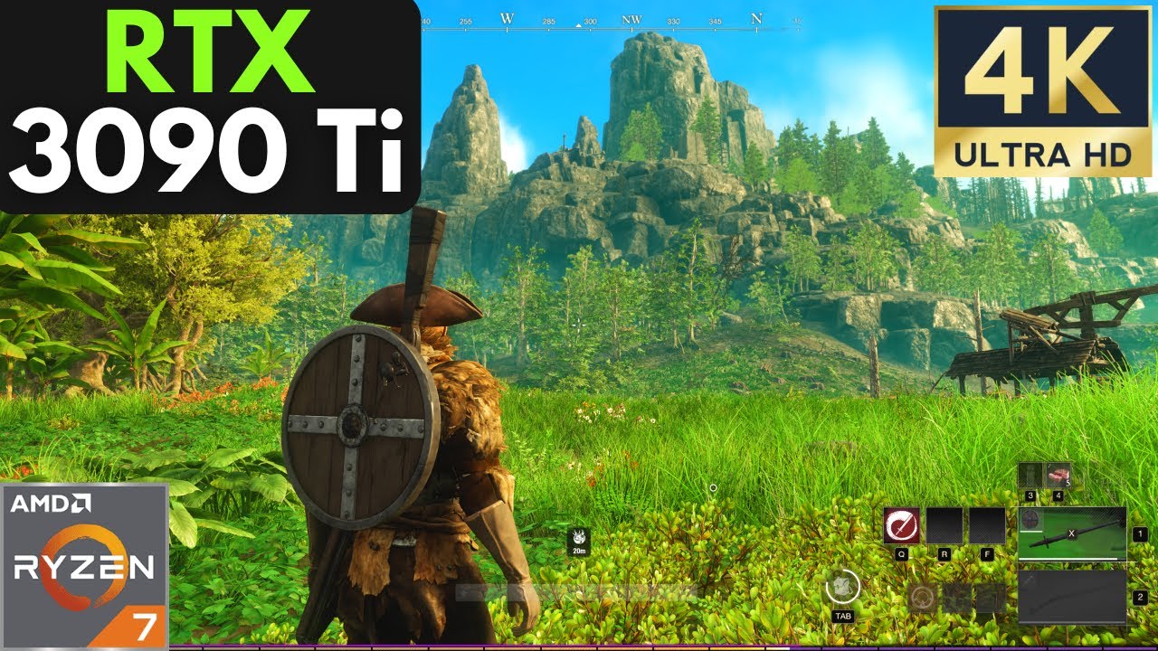 New World: RTX 3090 Ti + Ryzen 7 5800X | 4K | Ultra Settings