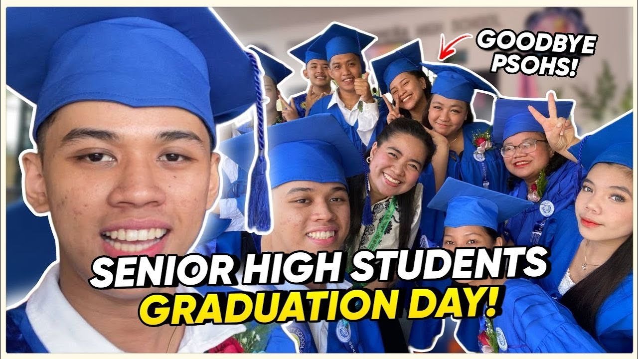 TAPOS NA ANG PAGHIHIRAP NG MGA SENIOR HIGH STUDENTS! + GRADUATION DAY! | Jericho Geronimo
