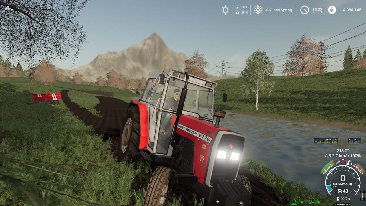 MASSEY FERGUSON 277G İLE 4'LÜ 12 NUMARA ALPLER PULLUK İLE TARLA SÜRMEYE ÇALIŞTIK :) ZOR ANLAR :))
