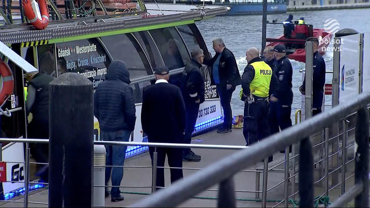 Wypadek na Motławie. Wywróciła się łódź, nie żyją trzy osoby