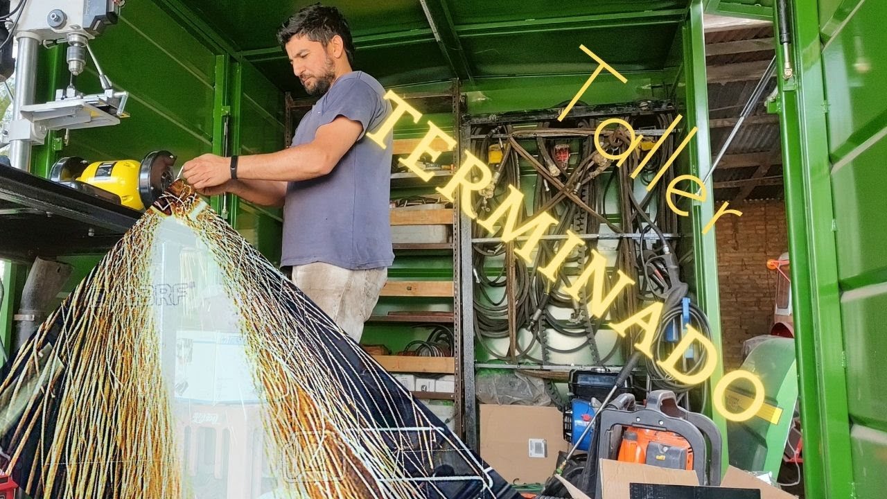 TERMINADO el CARRO-TALLER: No sabiamos como iba a quedar!