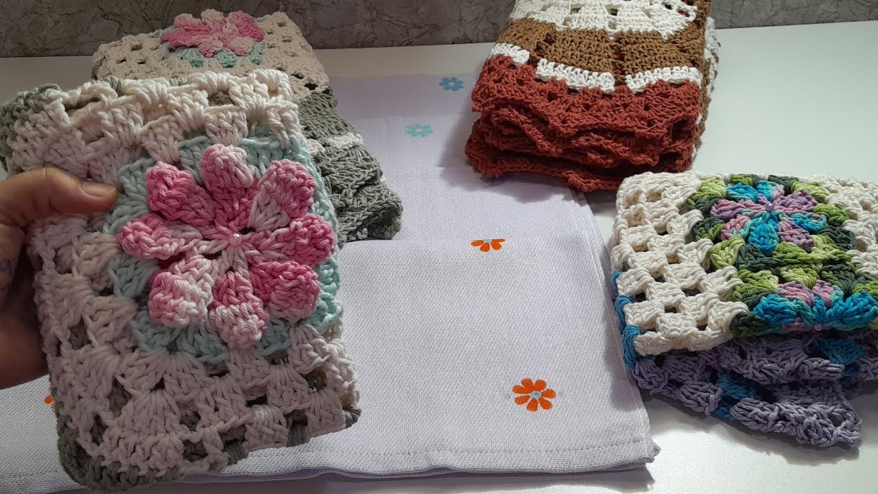 🥰💢Minhas últimas produções de outubro ! #crochê 